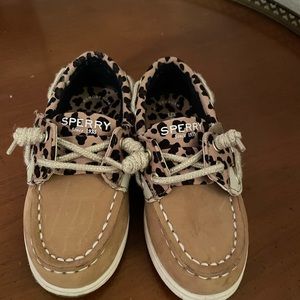 Sperry Velcro strap boat shoes